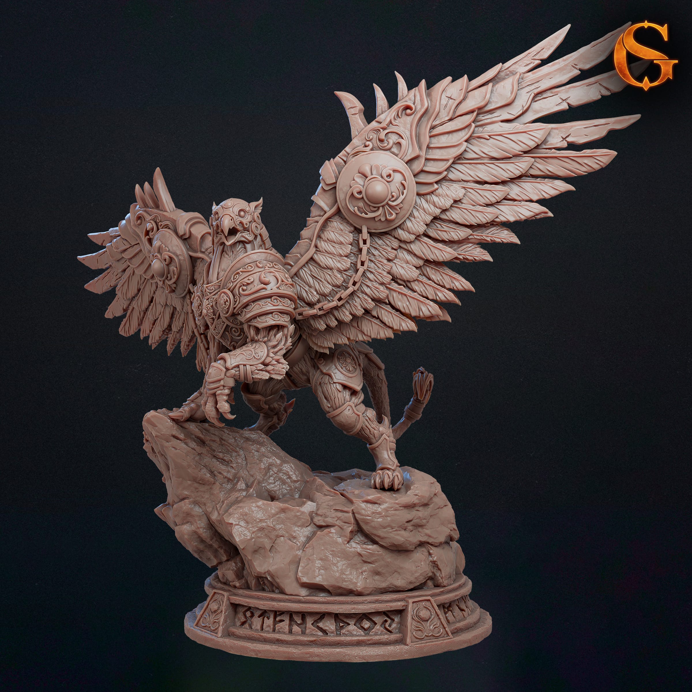 NordicDice Custom print Ironwing the Guardian - Custom Mini