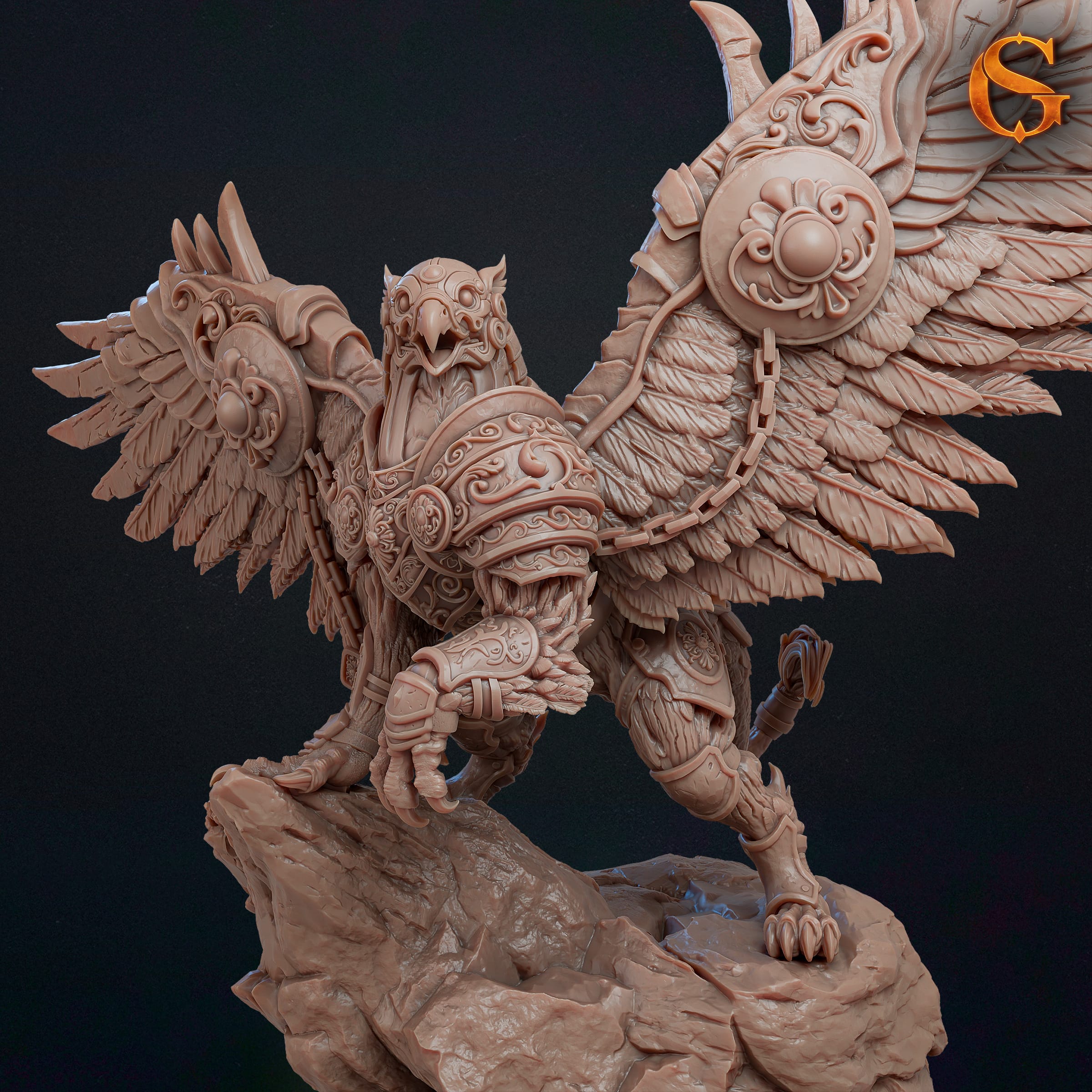 NordicDice Custom print Ironwing the Guardian - Custom Mini