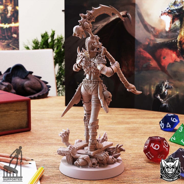 NordicDice Custom print Necromancer Summoner Unpainted - Custom Mini