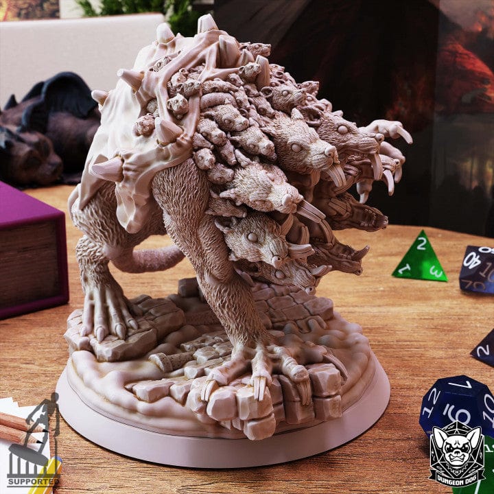 NordicDice Custom print Ratking Unpainted - Custom Mini