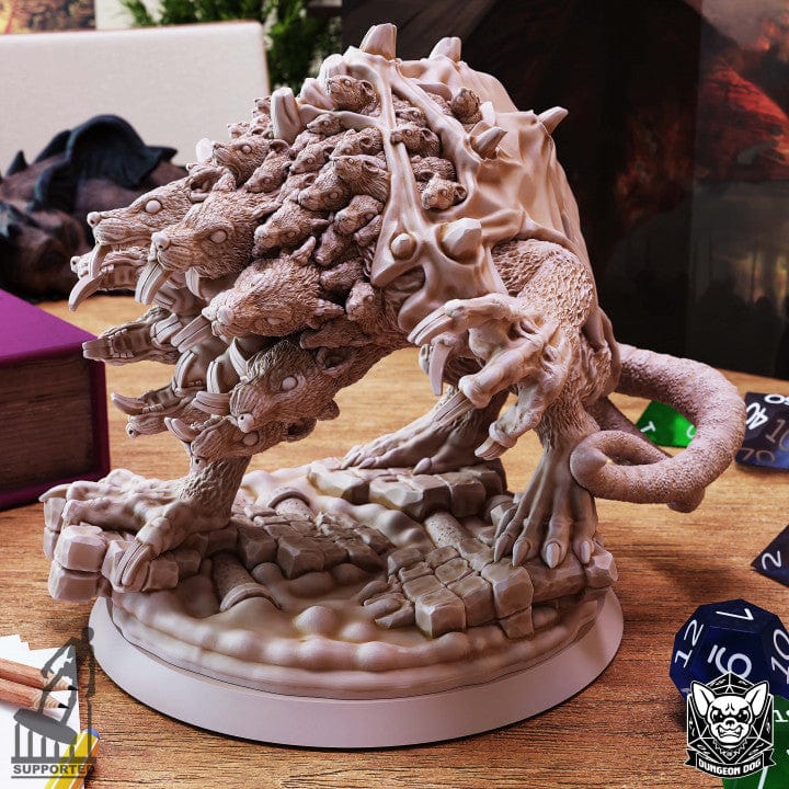 NordicDice Custom print Ratking Unpainted - Custom Mini