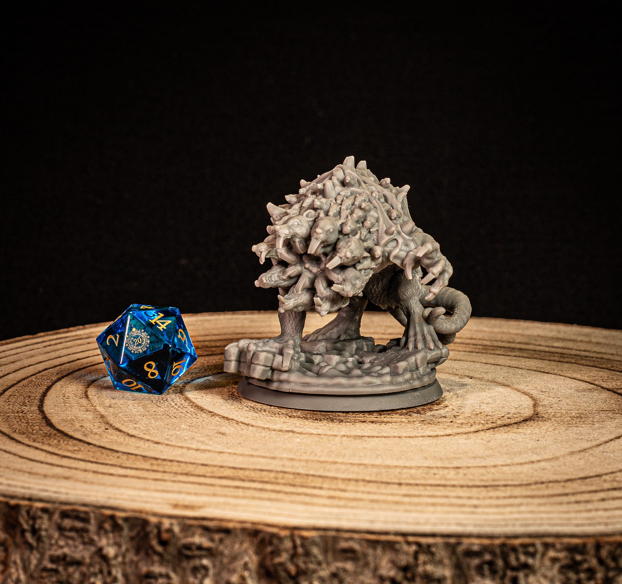 NordicDice Custom print Ratking Unpainted - Custom Mini