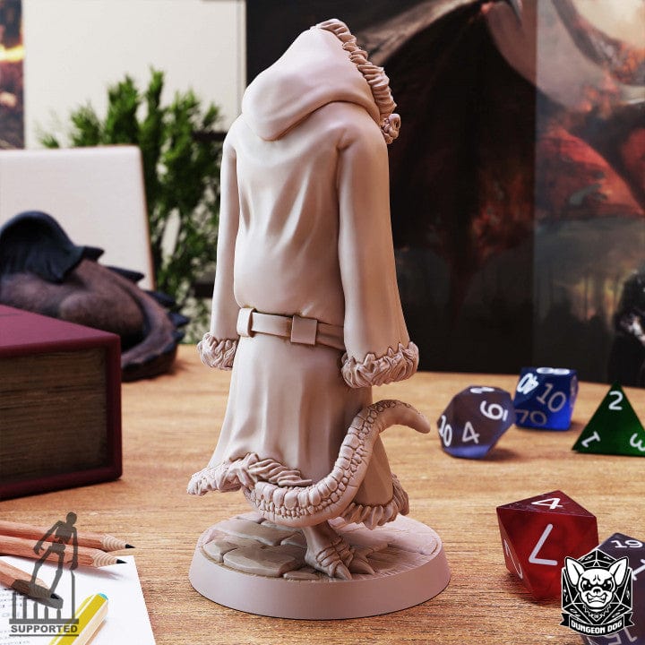 NordicDice Custom print Three Kobolds In A Trenchcoat Unpainted - Custom Mini