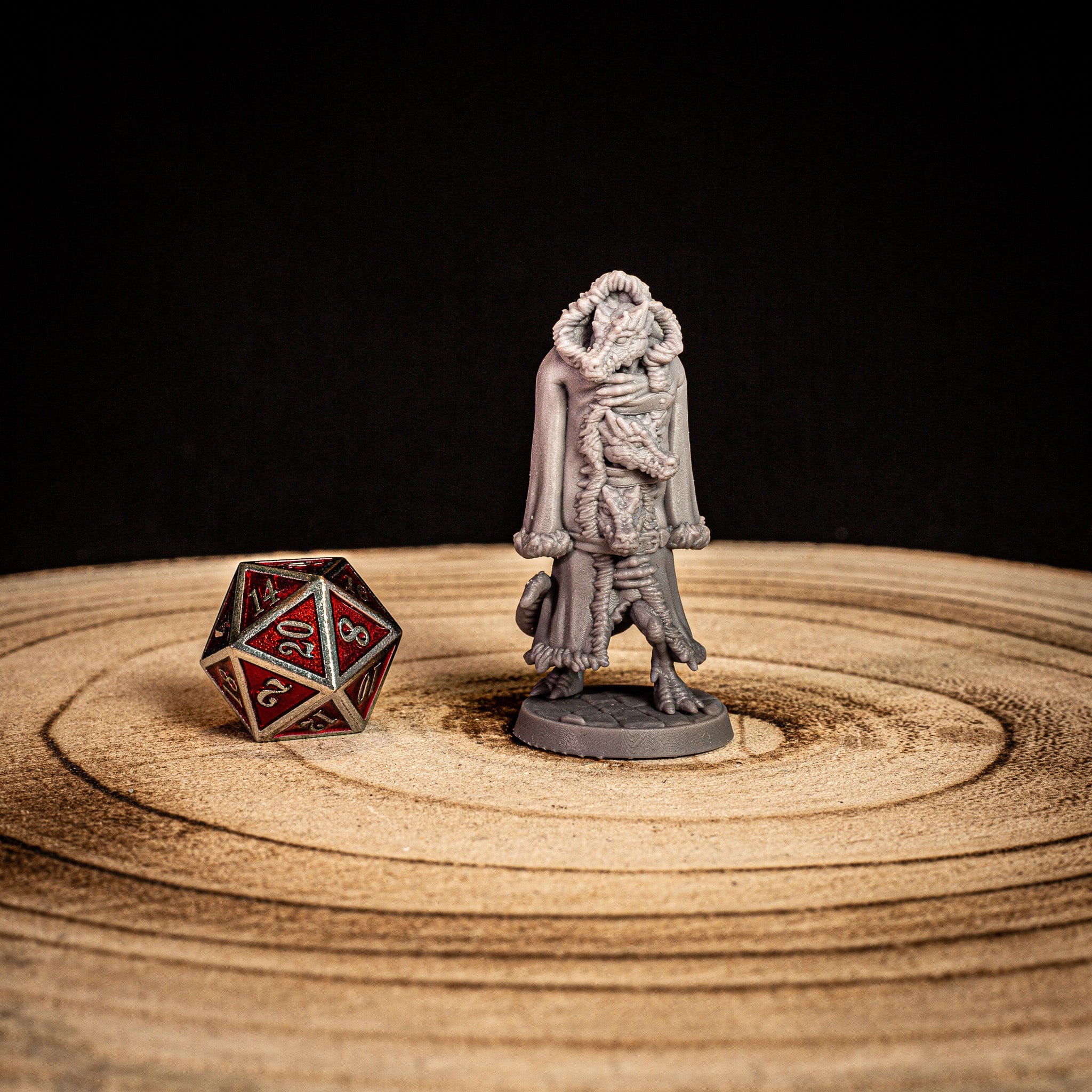 NordicDice Custom print Three Kobolds In A Trenchcoat Unpainted - Custom Mini