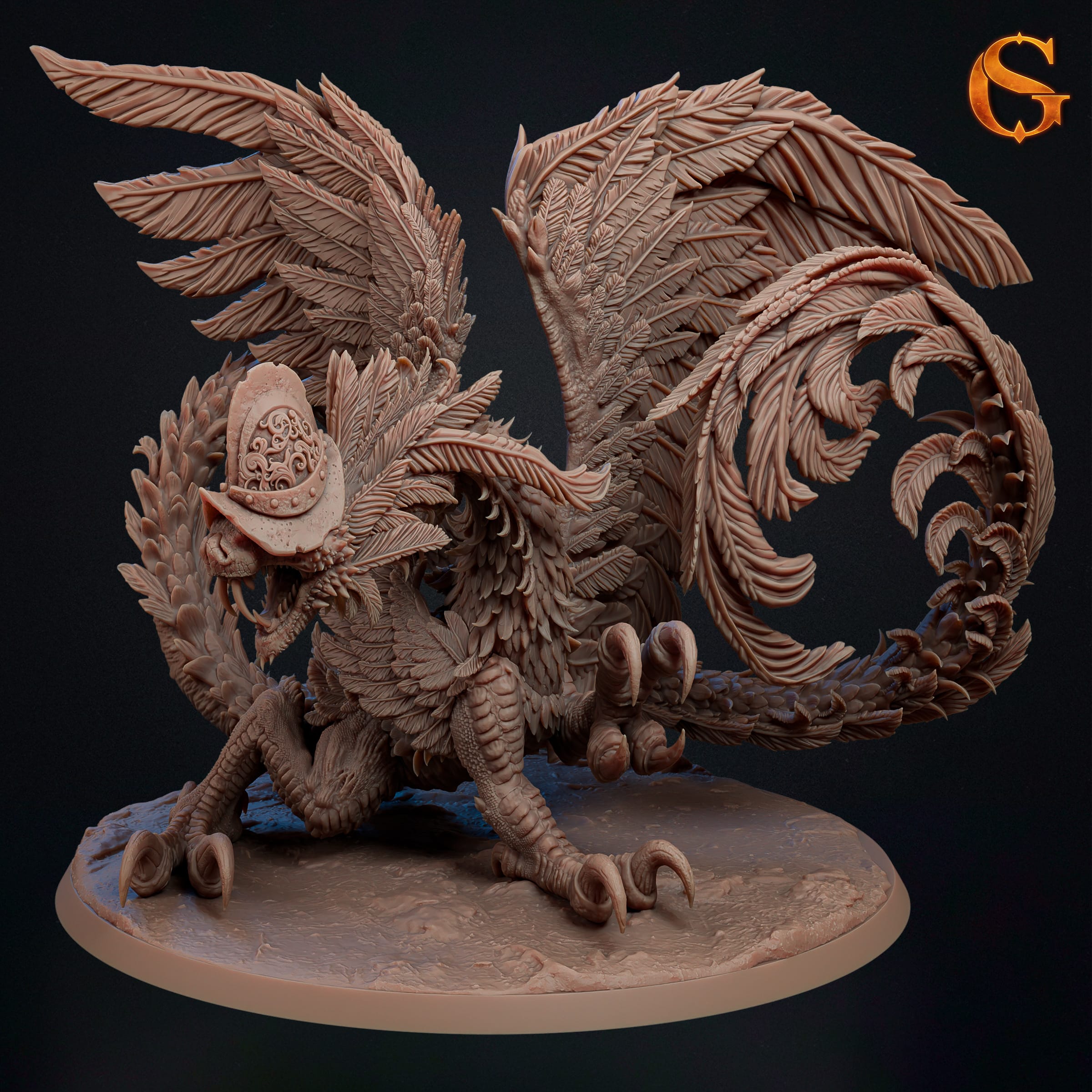 NordicDice Custom print Triucoatl, the Feathered Serpent - Custom Mini