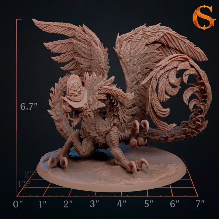 NordicDice Custom print Triucoatl, the Feathered Serpent - Custom Mini