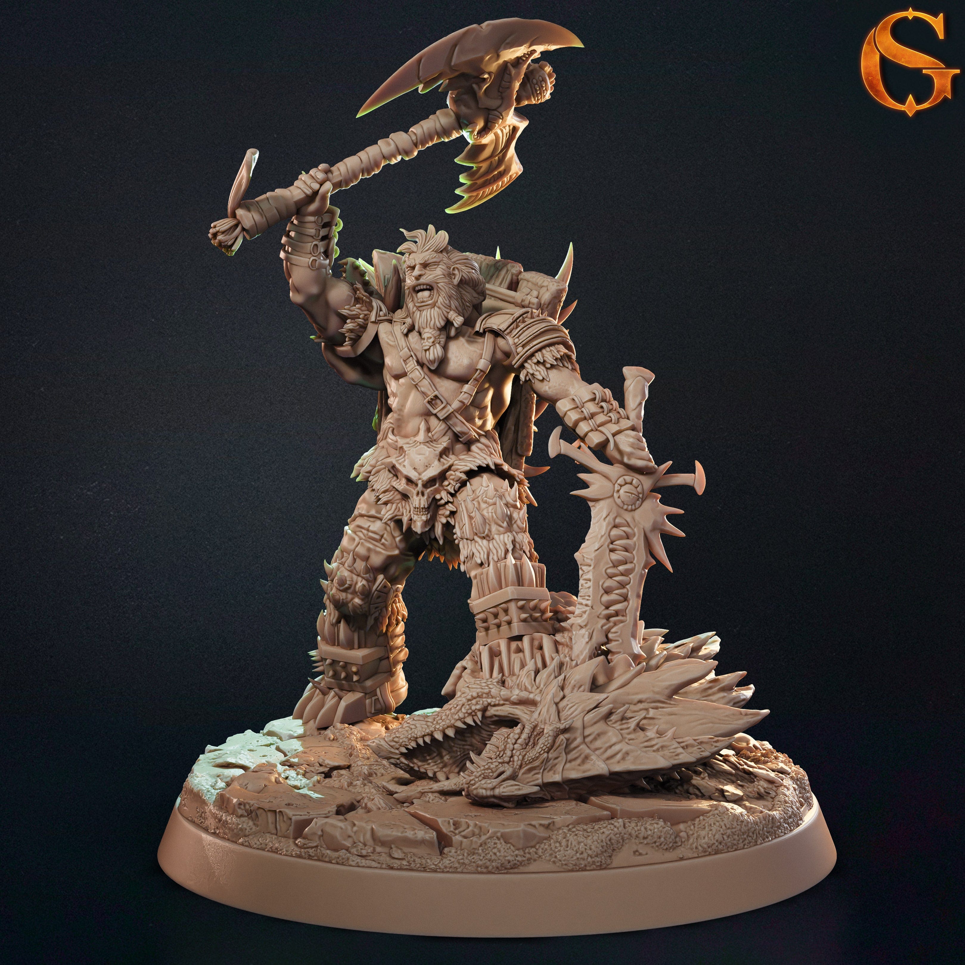 NordicDice Custom print Viking slayer - Custom Mini 32mm scale