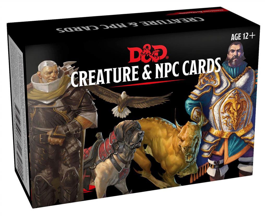 NordicDice D&D books D&D Spellbook Cards: Creatures and NPCS english