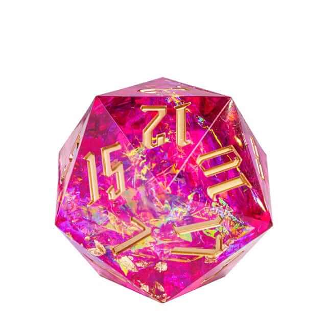 NordicDice D20 Pink 33mm d20 terning