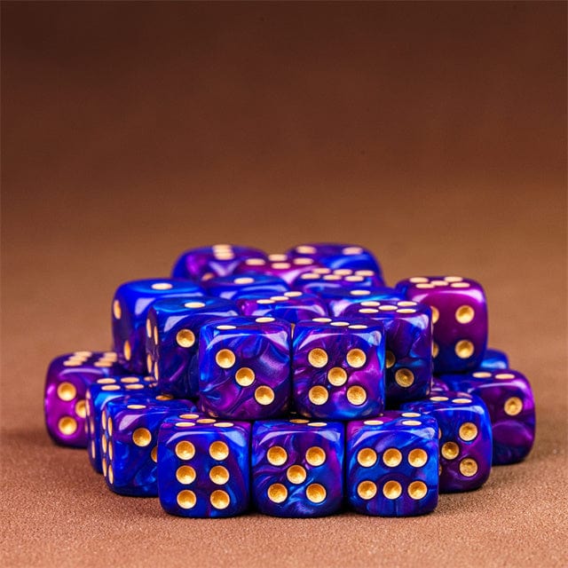 NordicDice d6 Lavender blå mini d6 terning - 25 stk
