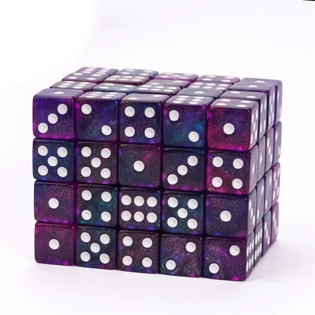 NordicDice d6 Lilla galakse mini d6 terning - 25 stk