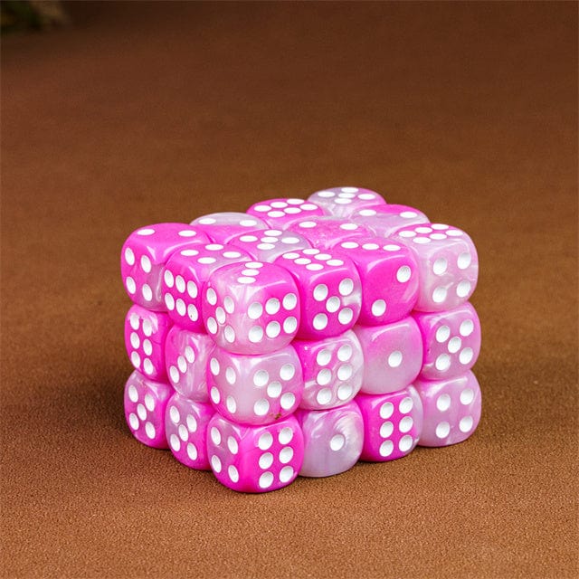 NordicDice d6 Pink mini d6 terning - 25 stk