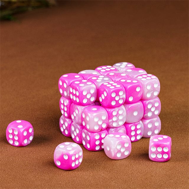 NordicDice d6 Pink mini d6 terning - 25 stk