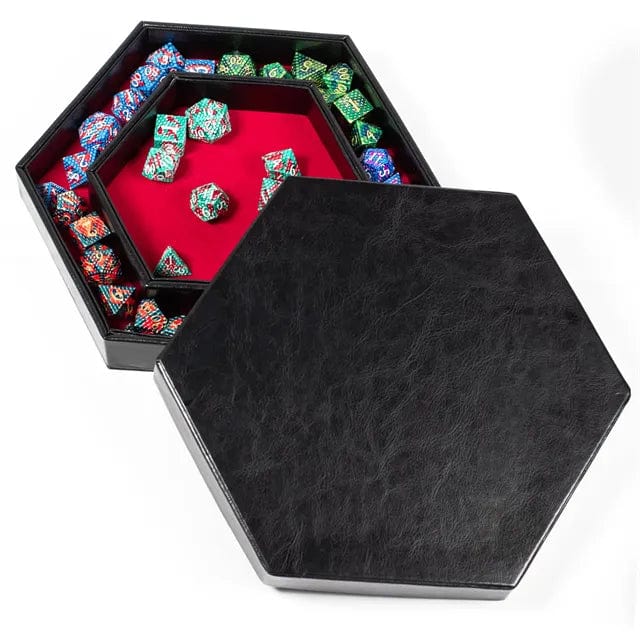 NordicDice Dice tray Læder dice tray & opbevaring