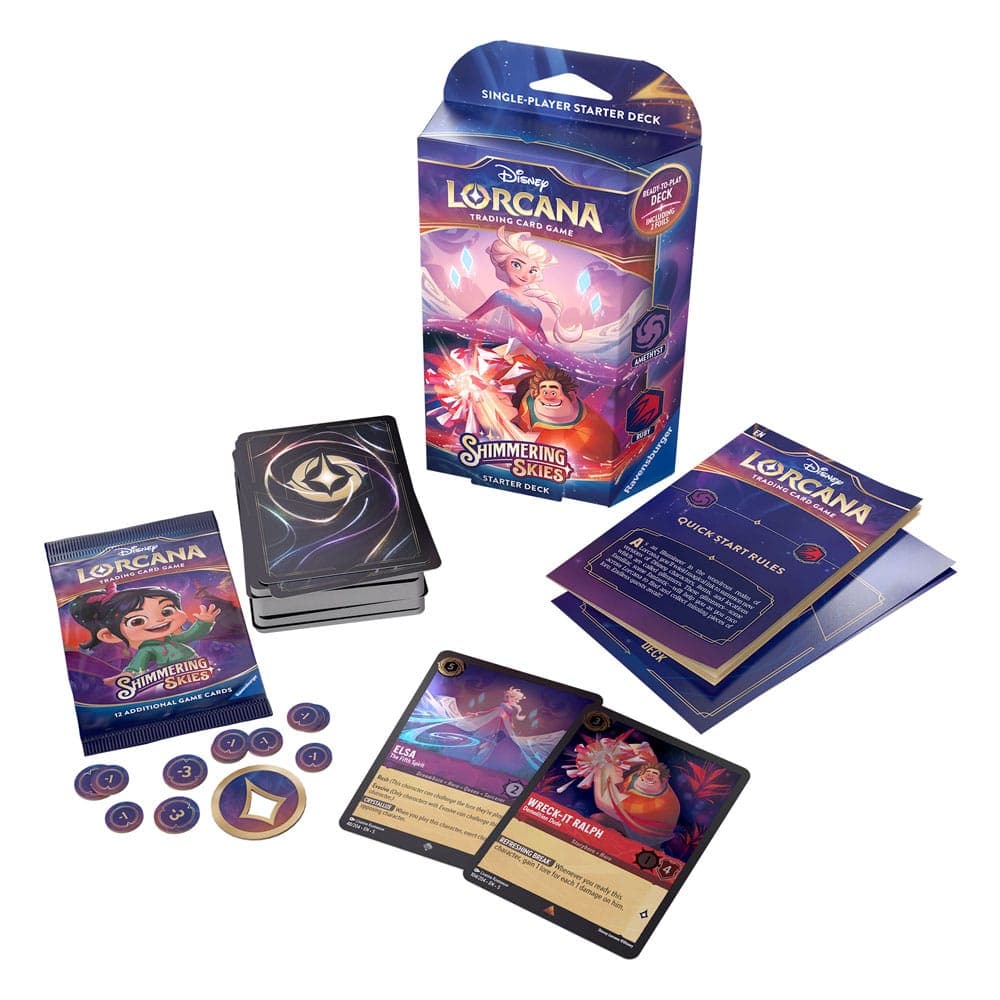 NordicDice Disney Lorcana Disney Lorcana TCG Shimmering Skies Starter Deck