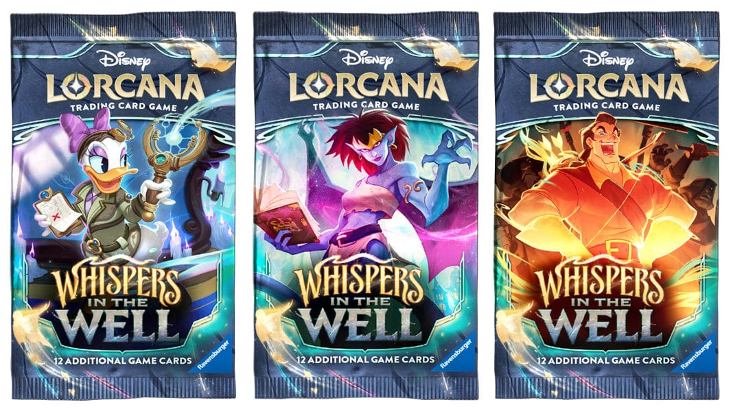 whispers in the well lorcana booster box Disney Lorcana: (1) Dive deep into the shimmering secrets of the Great Illuminary with a full Whispers in the Well Booster Box Ravensburger Disney Lorcana TCG: Whispers