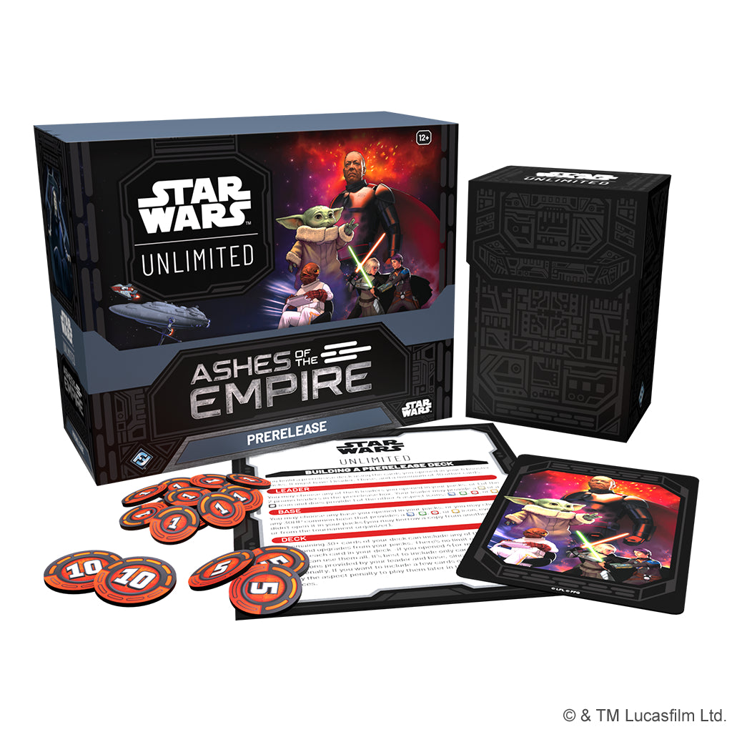 NordicDice FFG - Star Wars FFG - Star Wars Unlimited - Ashes of the Empire Prerelease Box - EN