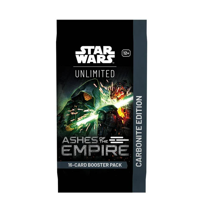 NordicDice FFG - Star Wars Star Wars Unlimited - Ashes of the Empire - Carbonite Booster Pack