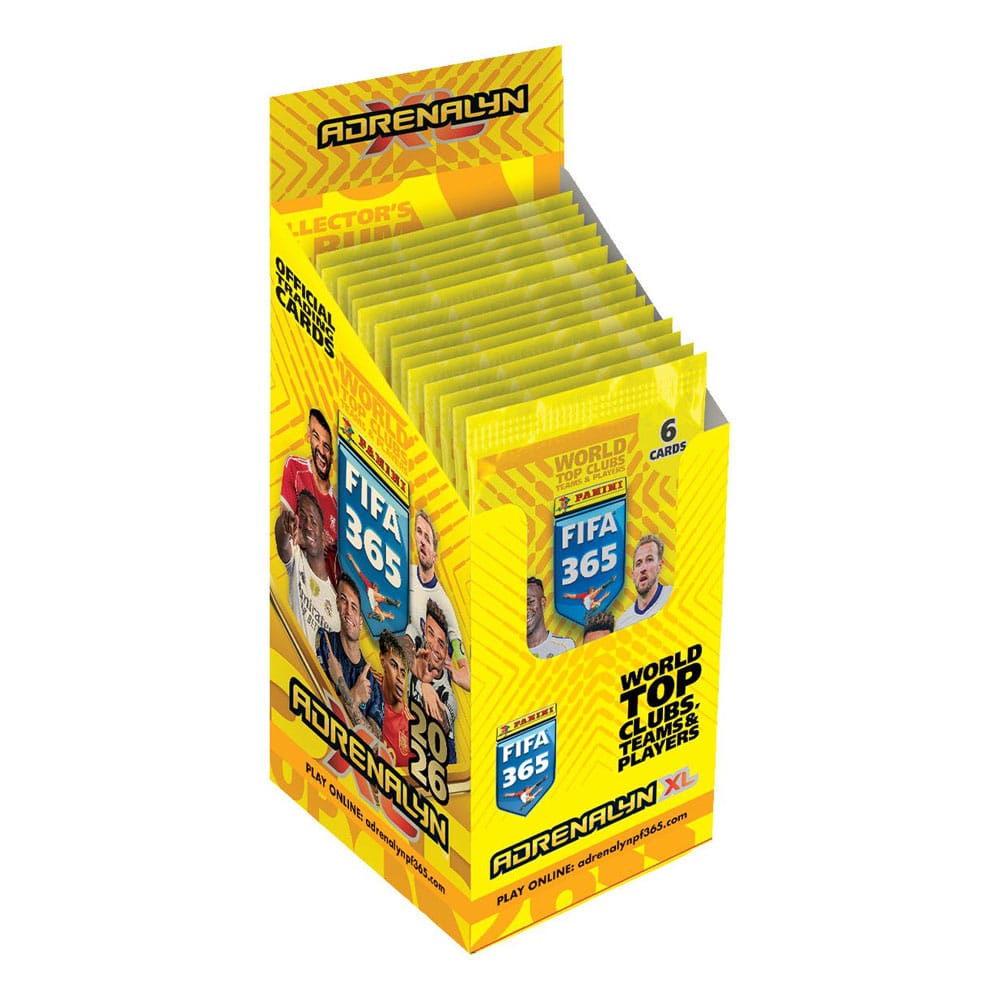 NordicDice Football FIFA 365 Adrenalyn XL 2026 Trading Cards Flow Packs