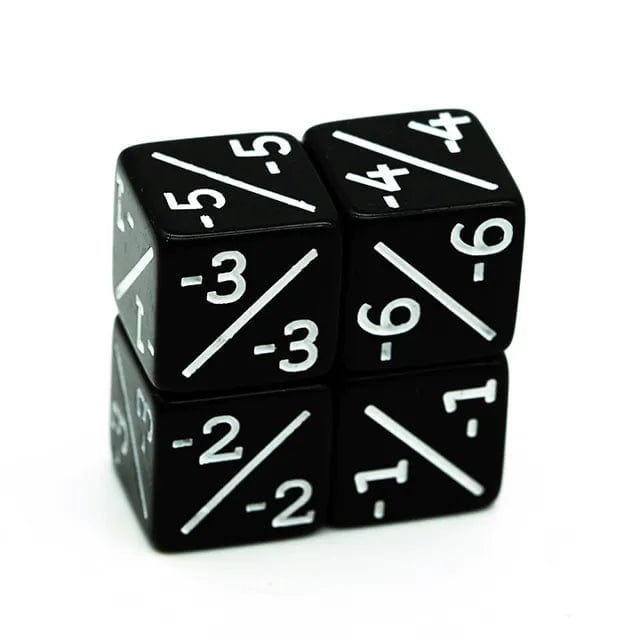 NordicDice Løse terninger Negativ Dice counter MTG