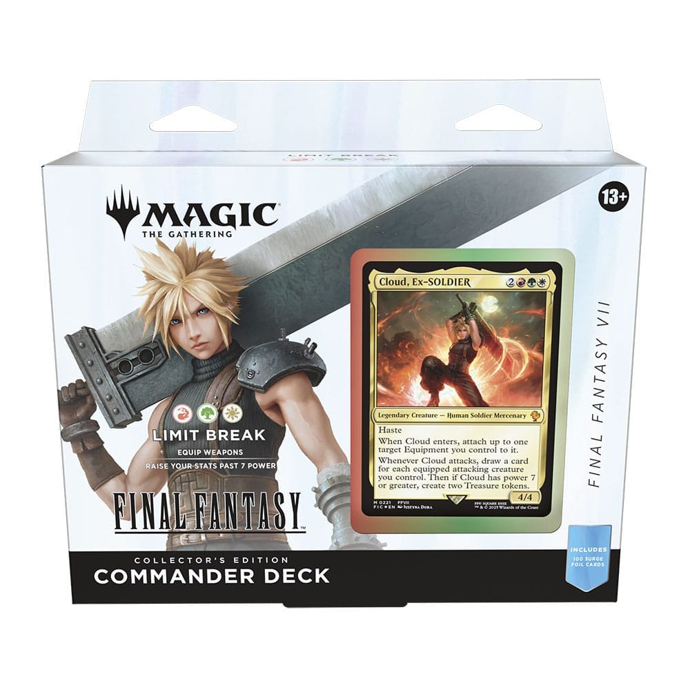 magic the gathering final fantasy collector booster box card list Magic: The Gathering – Final Fantasy Limit Break Collector's Edition