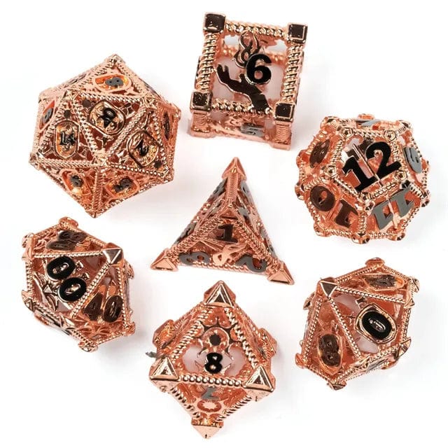 NordicDice Metal terninger Metal Class dice