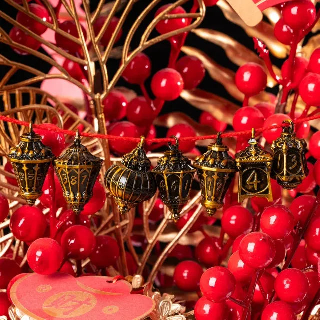 NordicDice Metal terninger Metal lantern dice set