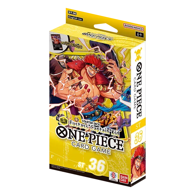 NordicDice One Piece One Piece: Card Game – Eustass “Captain” Kid Starter Deck St-36 - EN