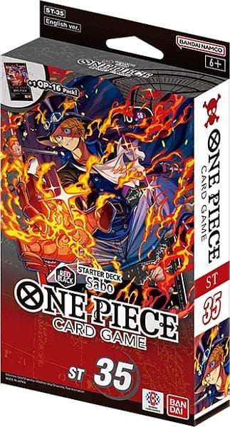 NordicDice One Piece One Piece Card Starter Deck - Red/Black Sabo - EN