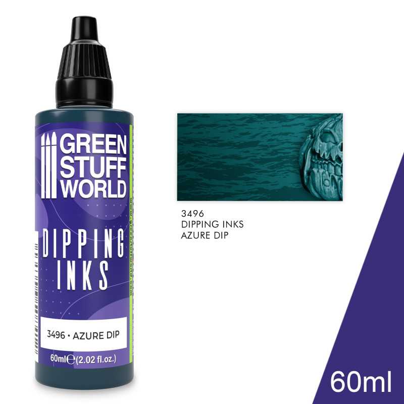 NordicDice Paint 60 ml Dipping ink 60 ml - AZURE DIP