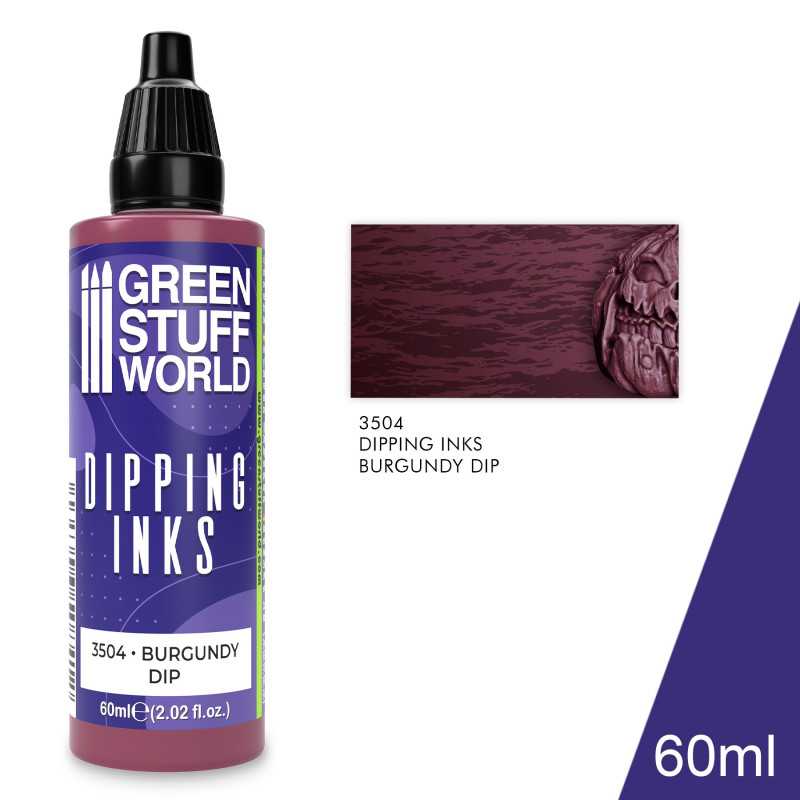 NordicDice Paint 60 ml Dipping ink 60 ml - BURGUNDY DIP