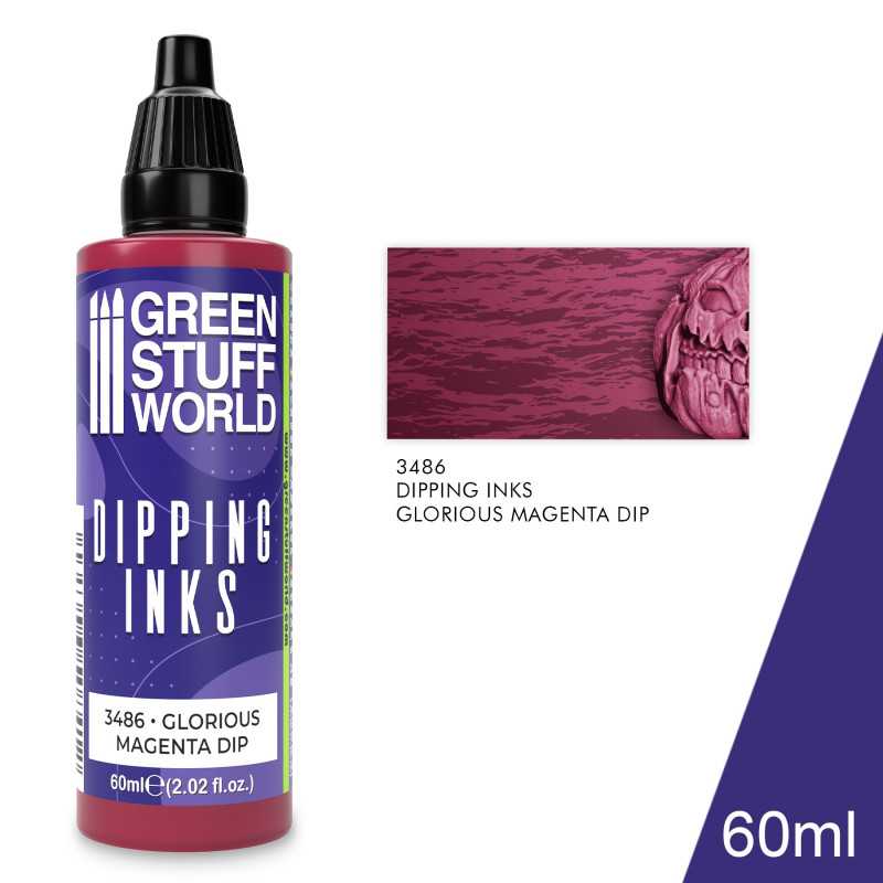NordicDice Paint 60 ml Dipping ink 60 ml - GLORIOUS MAGENTA DIP