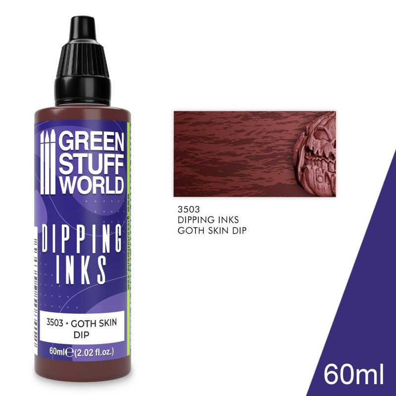 NordicDice Paint 60 ml Dipping ink 60 ml - GOTH SKIN DIP