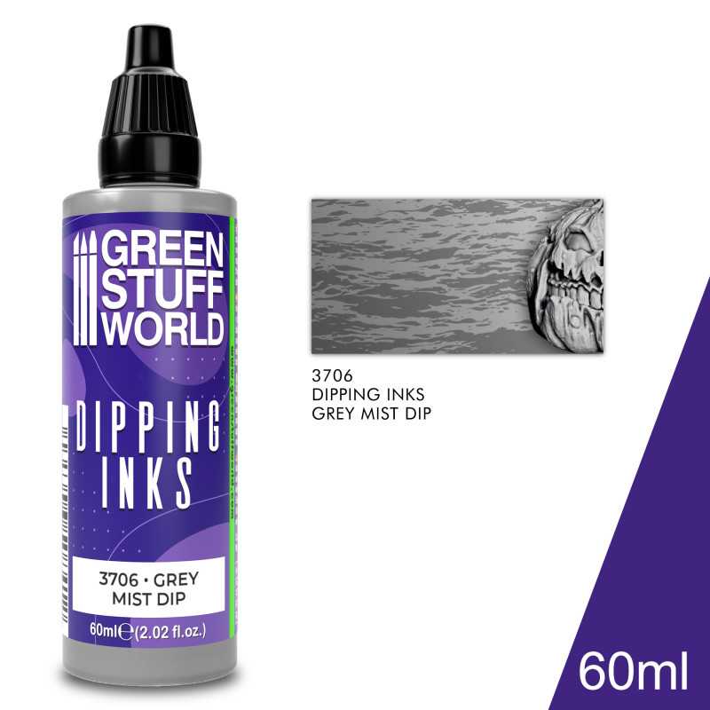 NordicDice Paint 60 ml Dipping ink 60 ml - Grey Mist Dip
