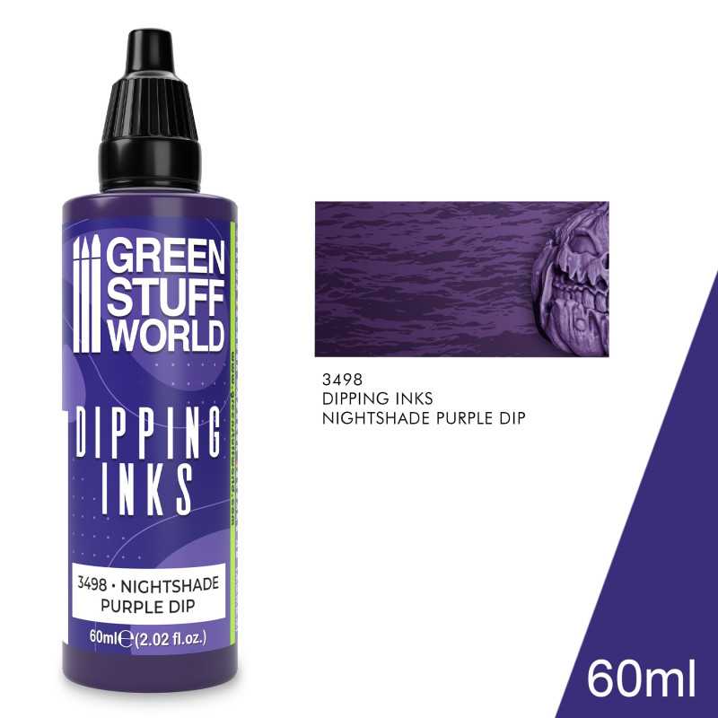 NordicDice Paint 60 ml Dipping ink 60 ml - NIGHTSAHDE PURPLE DIP