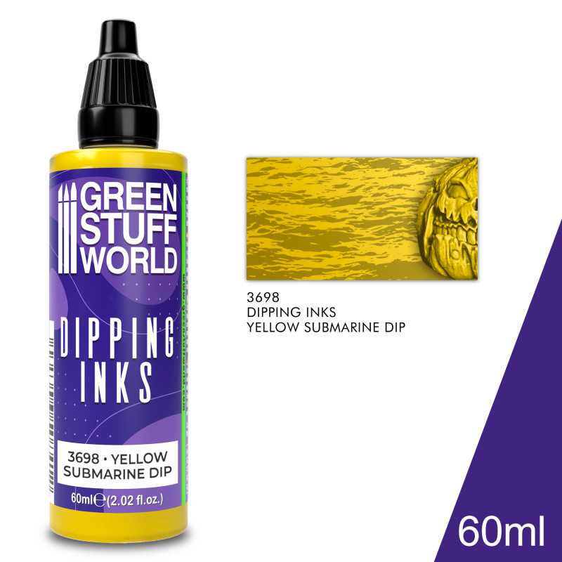 NordicDice Paint 60 ml Dipping ink 60 ml - Yellow Submarine Dip