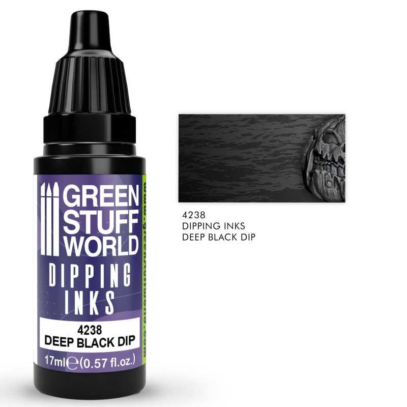 NordicDice Paint Dipping ink 17 ml - Deep Black Dip