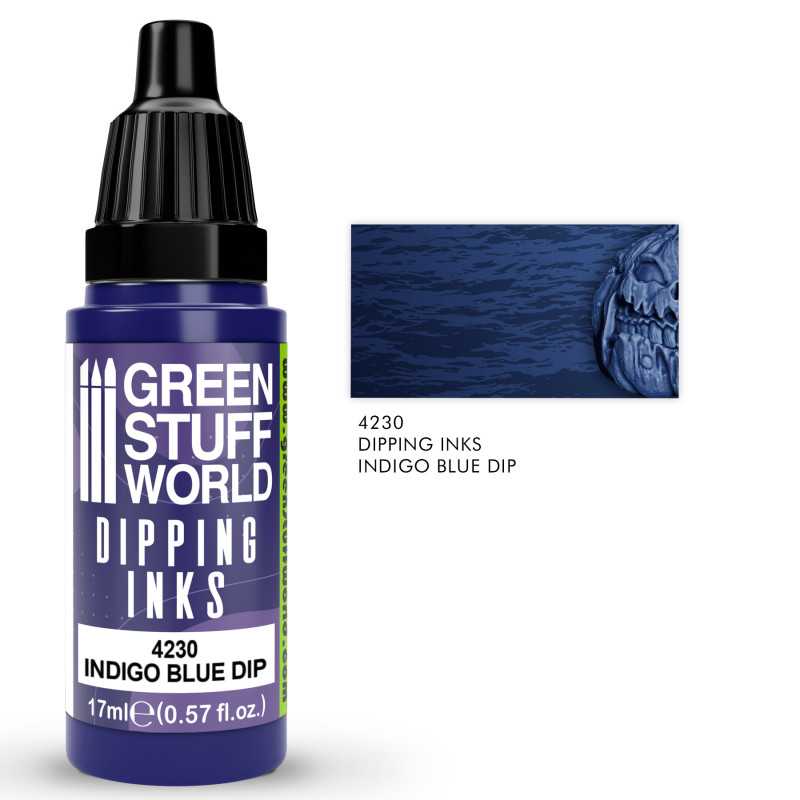 NordicDice Paint Dipping ink 17 ml - Indigo Blue Dip