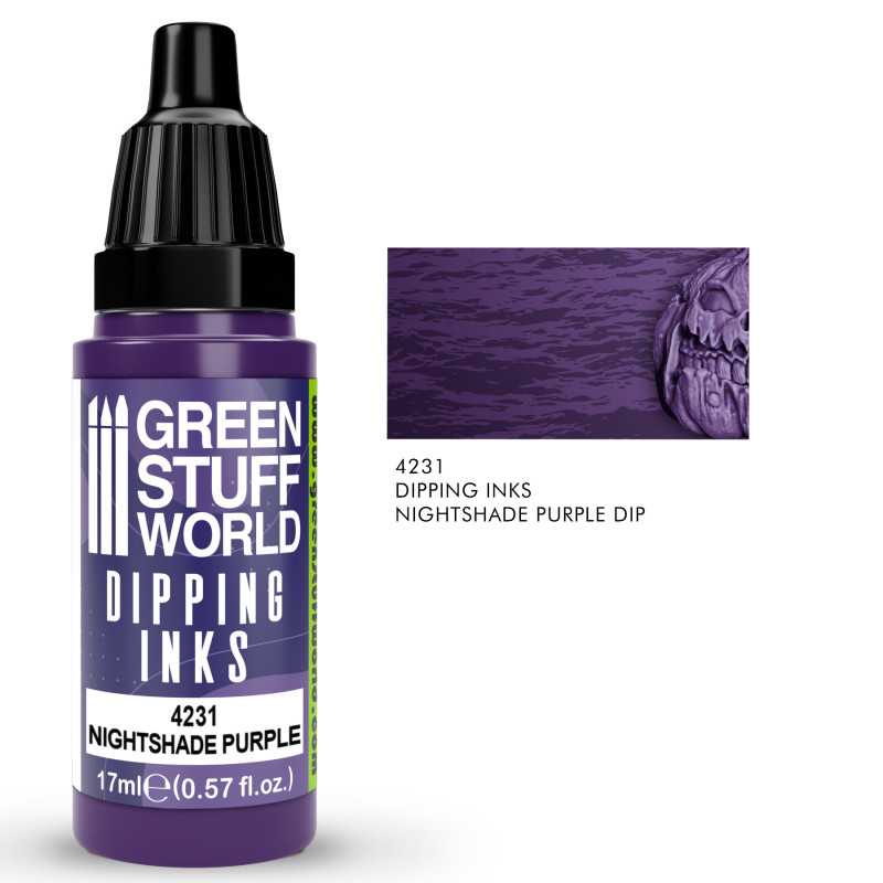 NordicDice Paint Dipping ink 17 ml - Nightshade Purple Dip