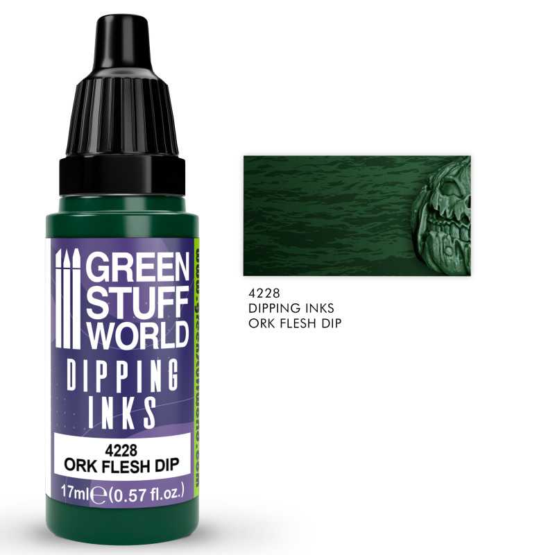 NordicDice Paint Dipping ink 17 ml - Ork Flesh Dip