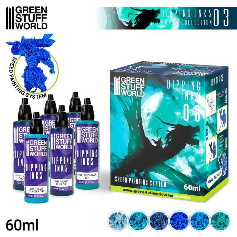 NordicDice Paint Paint Set - Dipping collection 03