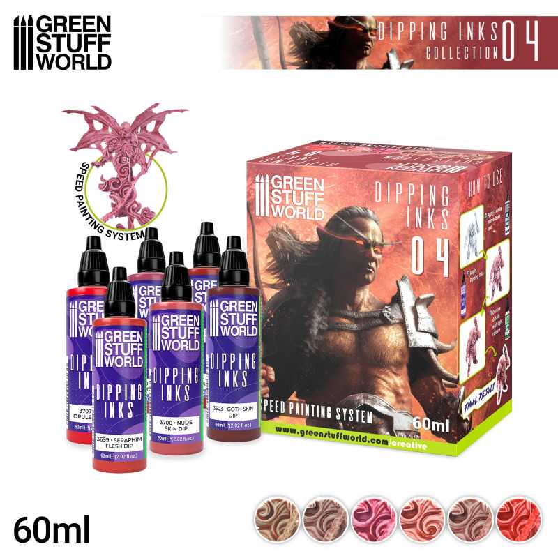 NordicDice Paint Paint Set - Dipping collection 04