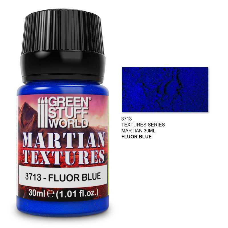 NordicDice Paint Textured Paint - Martian - Fluor Blue 30ml