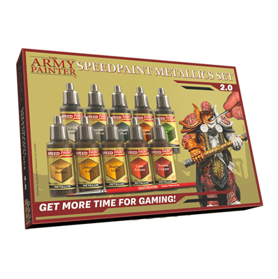 NordicDice Paint THE ARMY PAINTER - SPEEDPAINT METALLICS SET 2.0