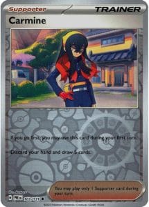 NordicDice Pkm Singles Carmine - Prismatic Evolutions Pokemon Card English