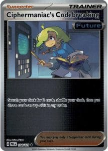 NordicDice Pkm Singles Ciphermaniac's Codebreaking - Prismatic Evolutions Pokemon Card English