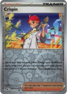 NordicDice Pkm Singles Crispin - Prismatic Evolutions Pokemon Card English