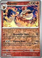 NordicDice Pkm Singles Flareon - Prismatic Evolutions Pokemon Card English