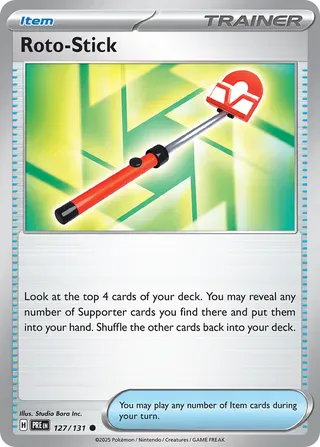 NordicDice Pkm Singles Roto-Stick - Prismatic Evolutions Pokemon Card English