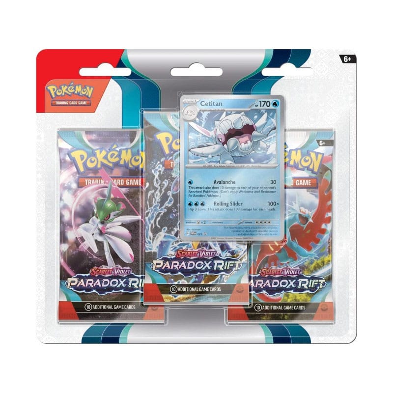 NordicDice Pokemon Pokémon TCG Scarlet & Violet: Paradox Rift Blister Booster 3-Pack